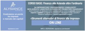 Corso finanza straordinaria on line